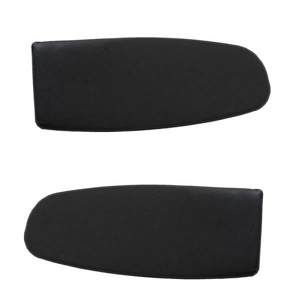 Chuck's Convertible Parts - SUNVISORS, BLACK VINYL, ALL GHIAS 1956-64