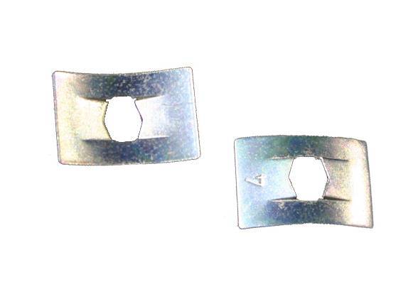 Chuck's Convertible Parts - CLIPS, FRONT HOOD VW EMBLEM, SET OF 2, ALL GHIAS 1963-74