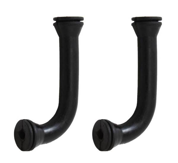 Chuck's Convertible Parts - HOOD DRAIN TUBES, ALL GHIAS 1956-74 *MADE BY WCM*