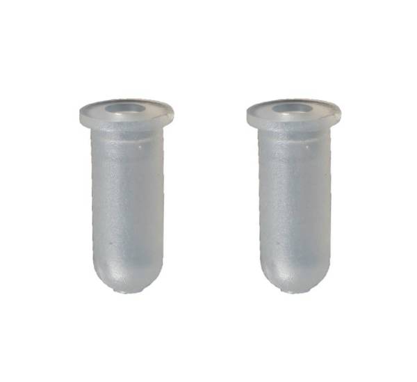 Chuck's Convertible Parts - FASTNERS, KARMANN SIDE BODY EMBLEM BADGE, SET OF 2 *GERMAN* BUG CONV. 1961-79, GHIA 1960-74