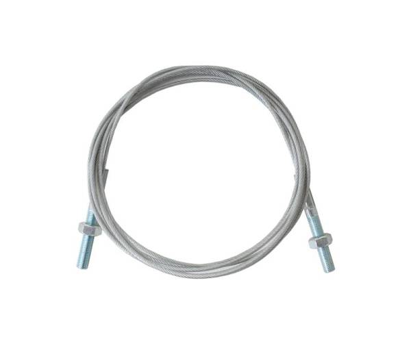 Chuck's Convertible Parts - REAR TENSION CABLE, CONVERTIBLE TOP 89" LONG, GHIA CONV. 1968-74 *MADE BY WCM*