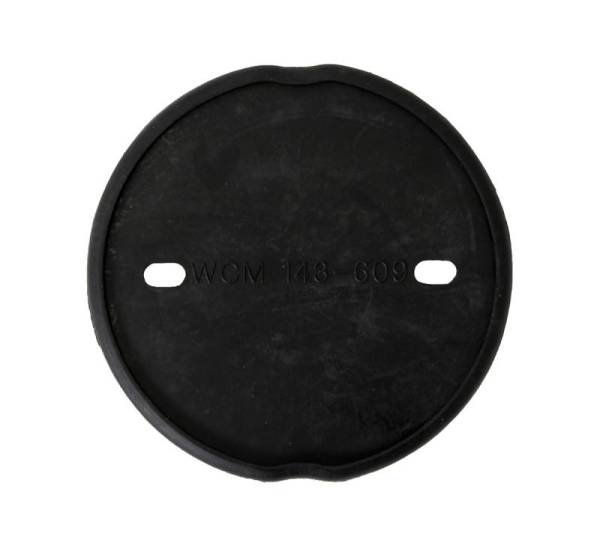 Chuck's Convertible Parts - SEAL, FRONT VW EMBLEM BASE TO HOOD, ALL GHIAS 1956-74 *MADE IN USA BY WCM*