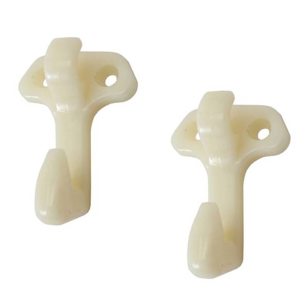 Chuck's Convertible Parts - HOOK, COAT HANGER, PLASTIC, BUG CONV. LATE 1970-71, GHIA SEDAN 1969-74