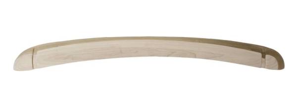 Chuck's Convertible Parts - HEADER BOW, ABOVE FRONT WINDOW, WOOD, BUG CONV. 1965-67 *MADE IN USA*