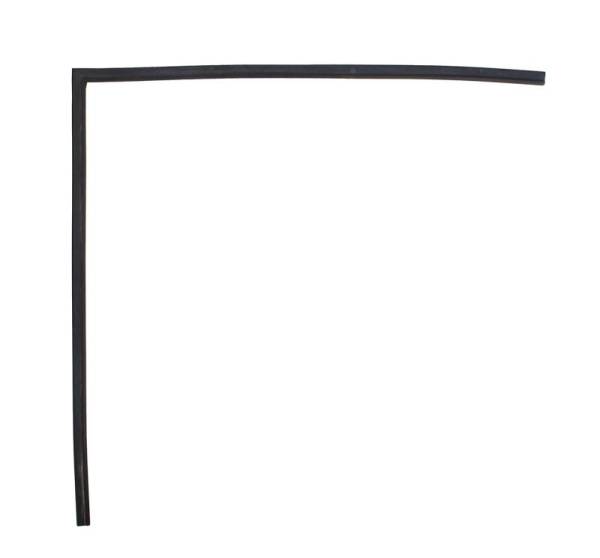 Chuck's Convertible Parts - SEAL, QUARTER WINDOW GLASS TO FRAME WITH MOLDED CORNER, BUG CONV. 1950-79 *MADE IN USA BY WCM*