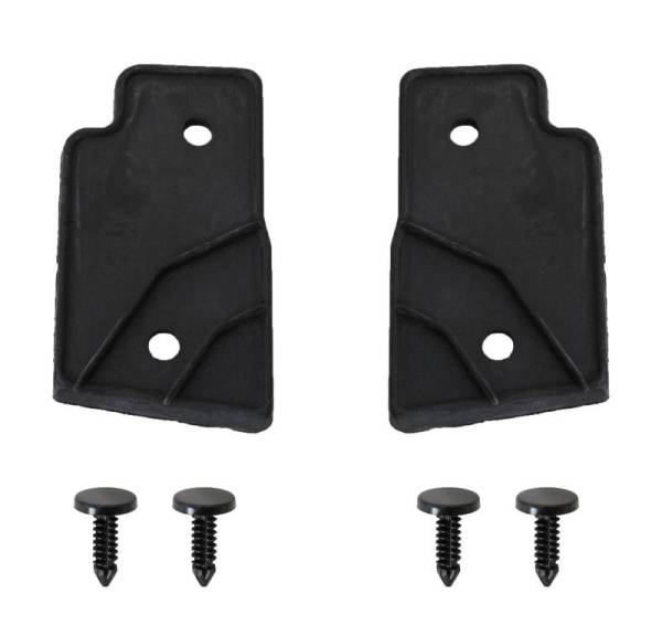 Chuck's Convertible Parts - SEALS, QUARTER FACING MOUNTING PLATE BASE WITH PINS, BUG CONV. 1972-79 *MADE BY WCM*