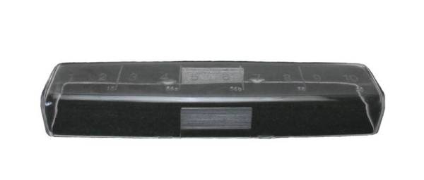Chuck's Convertible Parts - FUSE BOX COVER, 10 FUSE, BUG 67-71.5, BUS 68-69, GHIA 67-71, THING 73-74, TYPE 3 61-66 *MADE BY WCM*