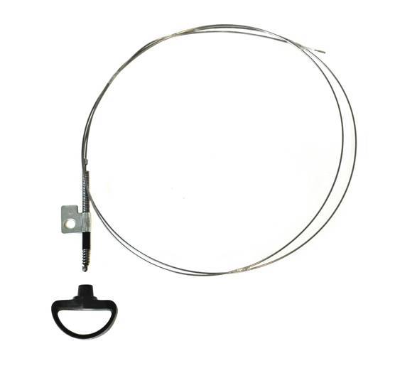 Chuck's Convertible Parts - CABLE, HOOD RELEASE WITH HANDLE, THING 1973-74