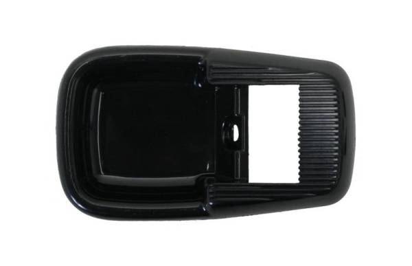 Chuck's Convertible Parts - COVER PLATES, DOOR HANDLE BLACK PLASTIC, BUG CONV. 1971, BUS 69-73, GHIA 71-74 (Plastic Insert Not Needed)