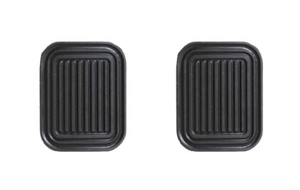 Chuck's Convertible Parts - PEDAL PADS, STICK SHIFT *GERMAN* BUG / BUS 1958-79, GHIA 1958-74, TYPE 3 1961-73, THING 73-74