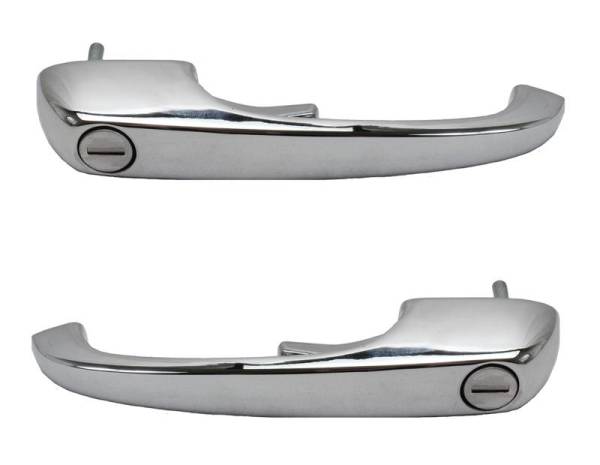 Chuck's Convertible Parts - DOOR HANDLE SET, LEFT AND RIGHT LOCKING WITH MATCHING KEYS, BUS 1969-79, THING 1973-74