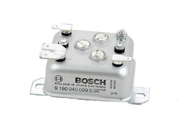 Chuck's Convertible Parts - VOLTAGE REGULATOR, 12 VOLT BOSCH, BUG 67-79, GHIA 67-74, THING 73-74, BUS 63-71, TYPE 3 67-73