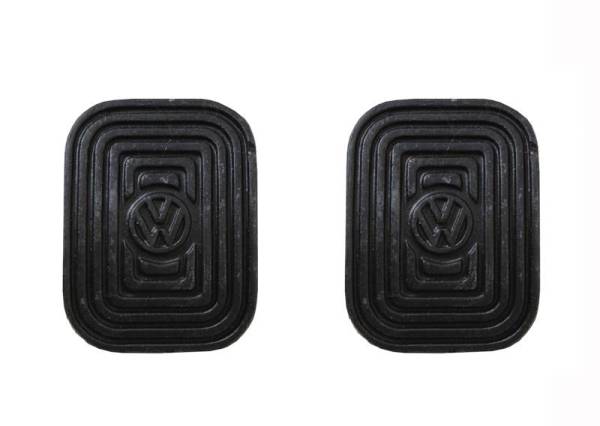 Chuck's Convertible Parts - PEDAL PADS, STICK SHIFT *OEM* BUG / BUS 1958-79, GHIA 1958-74, TYPE 3 1961-73, THING 73-74