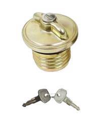 Chuck's Convertible Parts - GAS CAP, LOCKING W/KEYS, STD. BUG 72-79, SPR. BEETLE 71-79, TYPE 3 72-73, GHIA 72-74