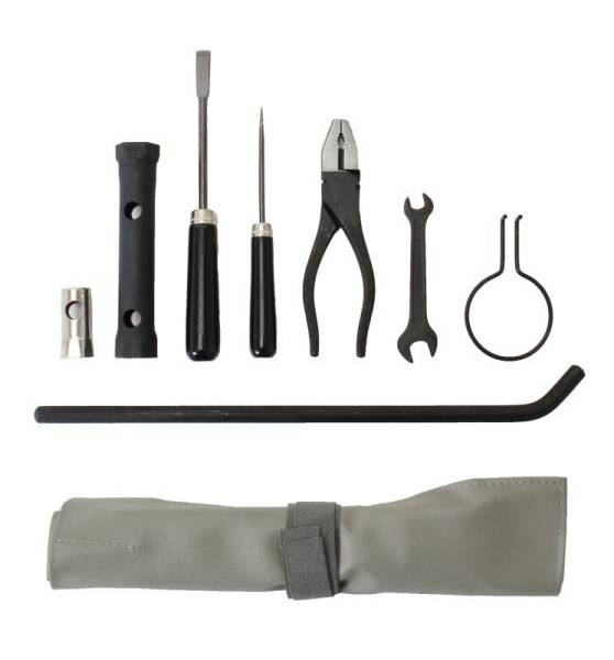 Chuck's Convertible Parts - TOOL KIT, INCLUDES ALL TOOLS AND GREY VINYL BAG (OEM Style Just as They Came From The Factory in the 1950's & 60's)