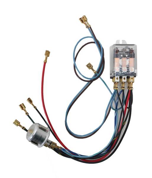 Chuck's Convertible Parts - FLASHER RELAY, 12 VOLT BUG / GHIA / TYPE 3 1966-79 (For 1966-68 9 Terminal Flasher Add # W-2007, For 1968 1/2-70 4 Terminal Flasher Add # 211-215CX)