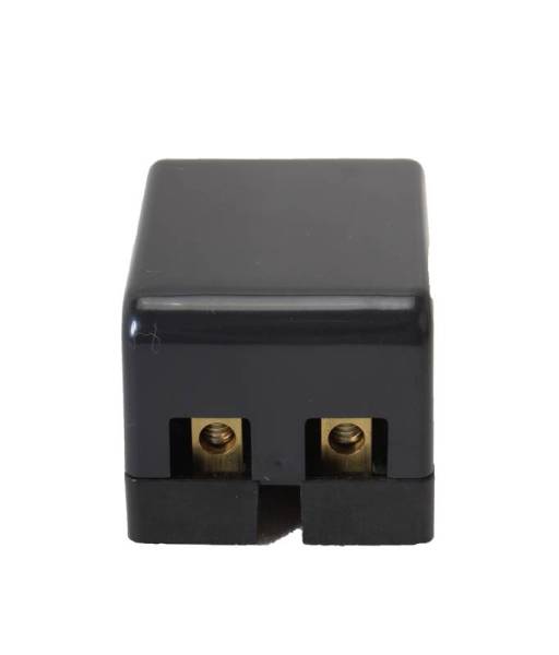 Chuck's Convertible Parts - FUSE BOX, 2 FUSE WITH SCREW CONTACT *GERMAN* BUG 1954-59, GHIA 1956-59