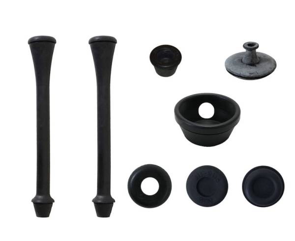 Chuck's Convertible Parts - GROMMET KIT, WIRING HARNESS, BUG 1967 (Includes Wire Grommets For: Dash Harness, Heater Channel, Tail Light, Horn & Brake Light, Headlight Tubes & Battery Cable)
