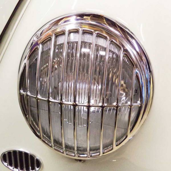 Chuck's Convertible Parts - HEADLIGHT GRILL, CHROME LEFT & RIGHT SPEEDSTER STYLE, BUG 1946-66, BUS 1950-67