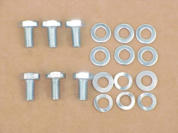 Chuck's Convertible Parts - MOUNTING HARDWARE, TOP FRAME TO BODY, BUG CONV. 1950-71
