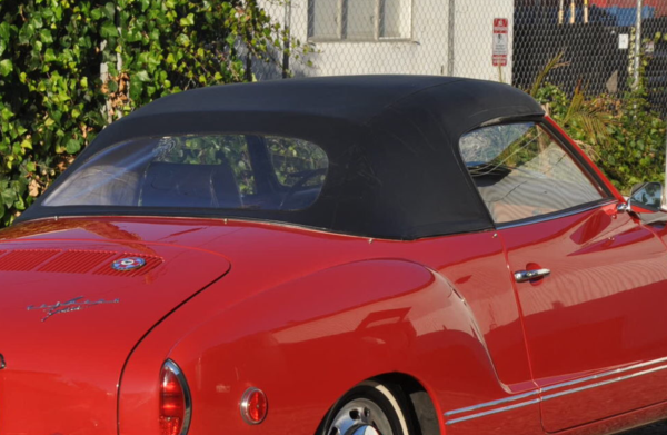Chuck's Convertible Parts - DELUXE CONVERTIBLE TOP KIT, GHIA CONV. 1958-64