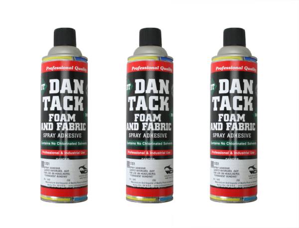 Chuck's Convertible Parts - SPRAY GLUE, 3 CANS OF HIGH STRENGTH SPRAY ADHESIVE FOR INTERIORS