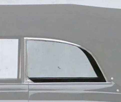 Chuck's Convertible Parts - GLASS, QUARTER WINDOW,  LEFT OR RIGHT, BUG CONV. 1950-64 (Call or Email to Order)