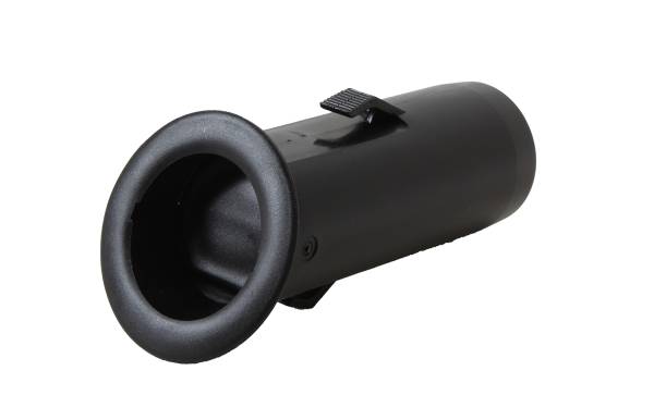 Chuck's Convertible Parts - VENT, DASH LEFT OR RIGHT, BLACK PLASTIC, BUG SUPER BEETLE 1973-79
