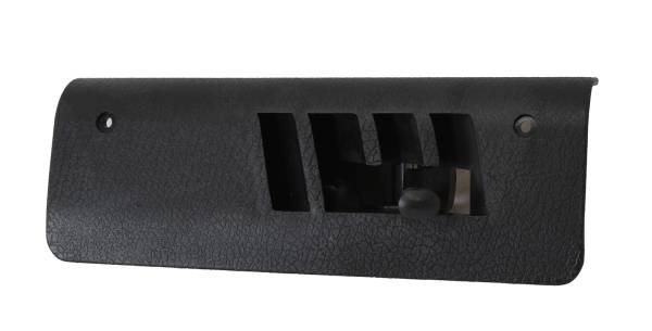 Chuck's Convertible Parts - HEATER VENT, LEFT, BLACK PLASTIC, BUG CONV. 1971-79 *WCM EXCLUSIVE*
