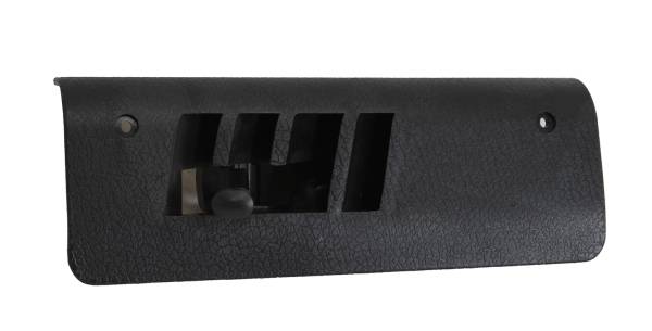 Chuck's Convertible Parts - HEATER VENT, RIGHT, BLACK PLASTIC, BUG CONV. 1971-79 *WCM EXCLUSIVE*