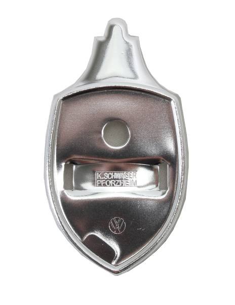 Chuck's Convertible Parts - BASE ONLY, FOR FRONT HOOD EMBLEM *GERMAN* BUG 1951-63 (For both Emblem & Base see Part Numbers: 111-901 and 113-902)