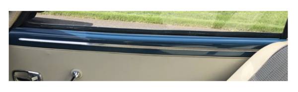 Chuck's Convertible Parts - MOLDING, INSIDE ABOVE DOOR PANEL, LEFT OR RIGHT, GHIA 1956-66