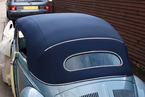 Chuck's Convertible Parts - DELUXE CONVERTIBLE TOP KIT, BUG CONV. 1953-57 - Image 1
