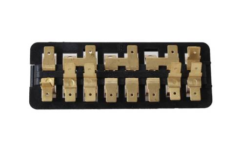 Chuck's Convertible Parts - FUSE BOX, 8 FUSE, BUG 1961-66, GHIA 1961-66 (Cover Part # 181-555A & Retaining Clip Part # 111-391) - Image 2