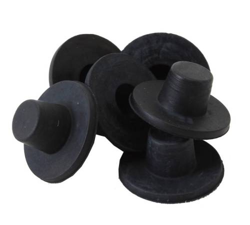 Chuck's Convertible Parts - SEALS, DASH SPEAKER GRILL MOUNTING TABS, BUG 1952-57 - Image 1