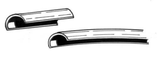 Chuck's Convertible Parts - CLIPS, WINDOW MOLDING, ALUMINUM, SET OF 6, BUG SEDAN & CONV. 1952-70 *MADE IN USA BY WCM* - Image 3