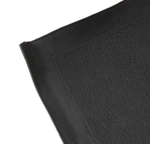 Chuck's Convertible Parts - RUBBER MAT, TUNNEL SECTION, BLACK RUBBER, BUG SEDAN & CONV. 1956-59 (Works in conjunction with Part # 111-399A) - Image 2