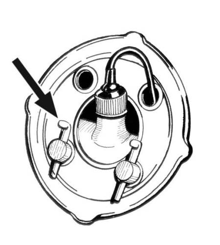 Chuck's Convertible Parts - PINS, WINDOW WASHER BOTTLE, BUG 1968-77, GHIA 1968-74 - Image 2