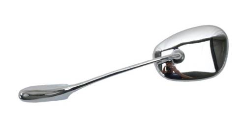 Chuck's Convertible Parts - MIRROR, ALBERT STYLE CHROME SWAN NECK, LEFT AND RIGHT, BUG 1950-66 - Image 2