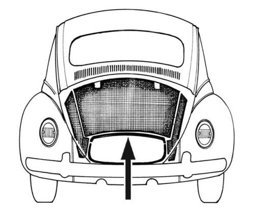 Chuck's Convertible Parts - SEAL, FIREWALL, ALL BUG / GHIA / THING 1946-79, BUS 1950-71 *MADE IN USA BY WCM* - Image 2