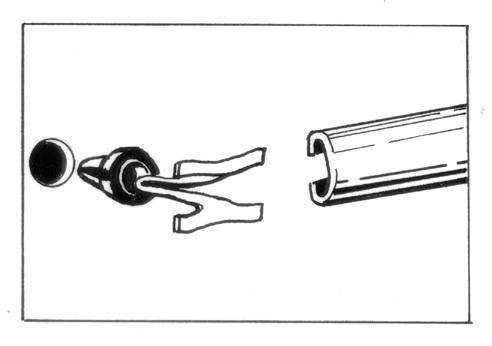 Chuck's Convertible Parts - SIDE BODY MOLDING CLIPS, METAL SET OF 42 *GERMAN* BUG 1946-66, TYPE 3 1961-66 (Seals part # 113-220B) - Image 3
