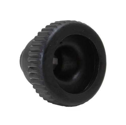 Chuck's Convertible Parts - KNOB, 15mm SQUARE HOLE FRESH AIR: BUG 1968-70, SUPER BEETLE 73-79, GHIA 72-74, TYPE 3 71-73 OR GLOVE BOX: BUG/BUS/GHIA/TYPE 3 1968-77 & SUPER BEETLE 71-73 - Image 1