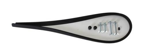 Chuck's Convertible Parts - RAIN SHIELD DEFLECTOR, ENGINE DECKLID WITH SEAL & HARDWARE, ALL BUGS 1958-79 - Image 2