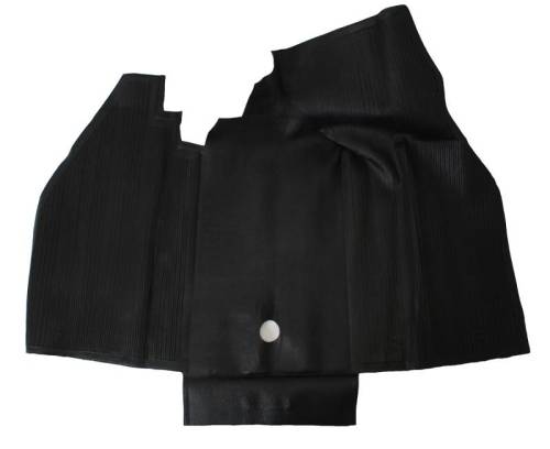 Chuck's Convertible Parts - FLOOR MATS, 2 PIECE FRONT & REAR, BLACK RUBBER, BUG 1973-79 - Image 2
