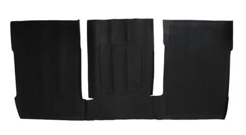 Chuck's Convertible Parts - FLOOR MATS, 2 PIECE FRONT & REAR, BLACK RUBBER, BUG 1973-79 - Image 3