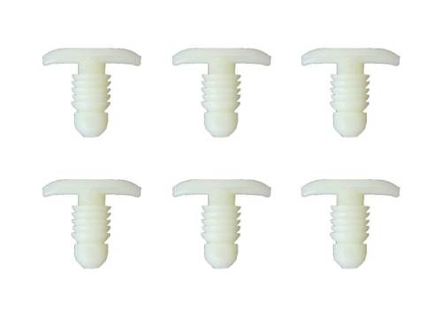 CLIPS, HOOD SEAL, 6 PIECES *GERMAN* BUG SUPER BEETLE 1973-79