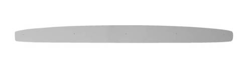 Chuck's Convertible Parts - COVER, HEADER BOW, WHITE GHIA CONV. 69 1/2-74 (1969 from VIN 149431008) *MADE IN USA BY WCM* - Image 1