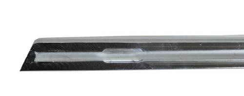 Chuck's Convertible Parts - CHROME SCRAPER, OUTSIDE DOOR WINDOW LEFT OR RIGHT, GHIA 1960 1/2 -71 (Rubber Part # 141-475C-L/R) - Image 3