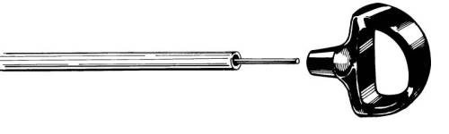 Chuck's Convertible Parts - TUBE, FRONT HOOD RELEASE CABLE, BUG 1969-1979, GHIA 1968-74 (Cable Part # 113-823-531G) *MADE IN USA BY WCM* - Image 2