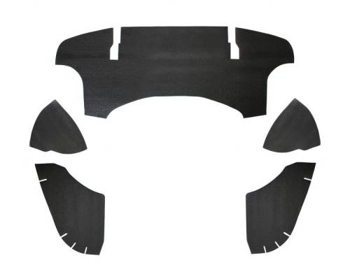 Chuck's Convertible Parts - FIREWALL,TARBOARD INSULATION, 5 PIECE , ALL GHIAS 1956-74 *MADE IN USA BY WCM* - Image 1